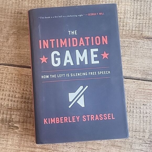 💥THE INTIMIDATION GAME - hardback - Picture 1 of 4